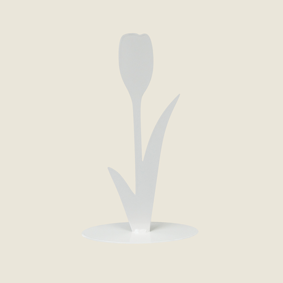 Tulpe aus Metall in 4 Farbvarianten