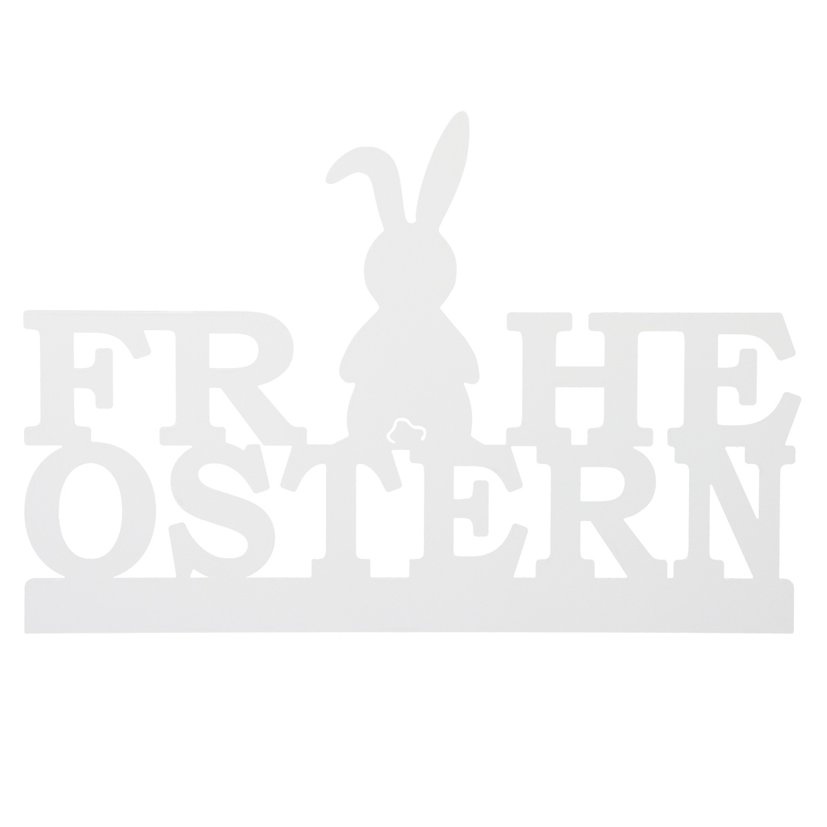 Osterdekoration Aufsteller "Frohe Ostern" in 3 verschiedenen Farben