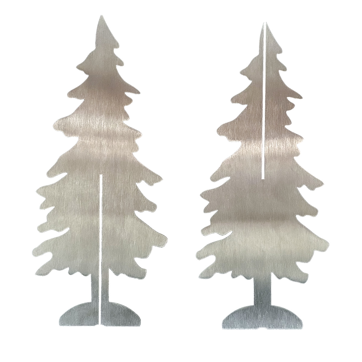Tannenbaum aus Edelstahl in 3 verschiedenen Größen