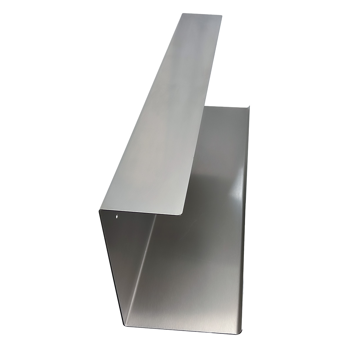 Metallregal Pure aus Edelstahl