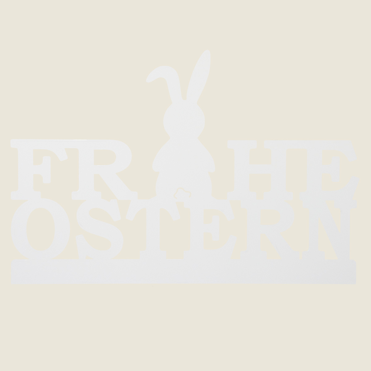 Osterdekoration Aufsteller "Frohe Ostern" in 3 verschiedenen Farben