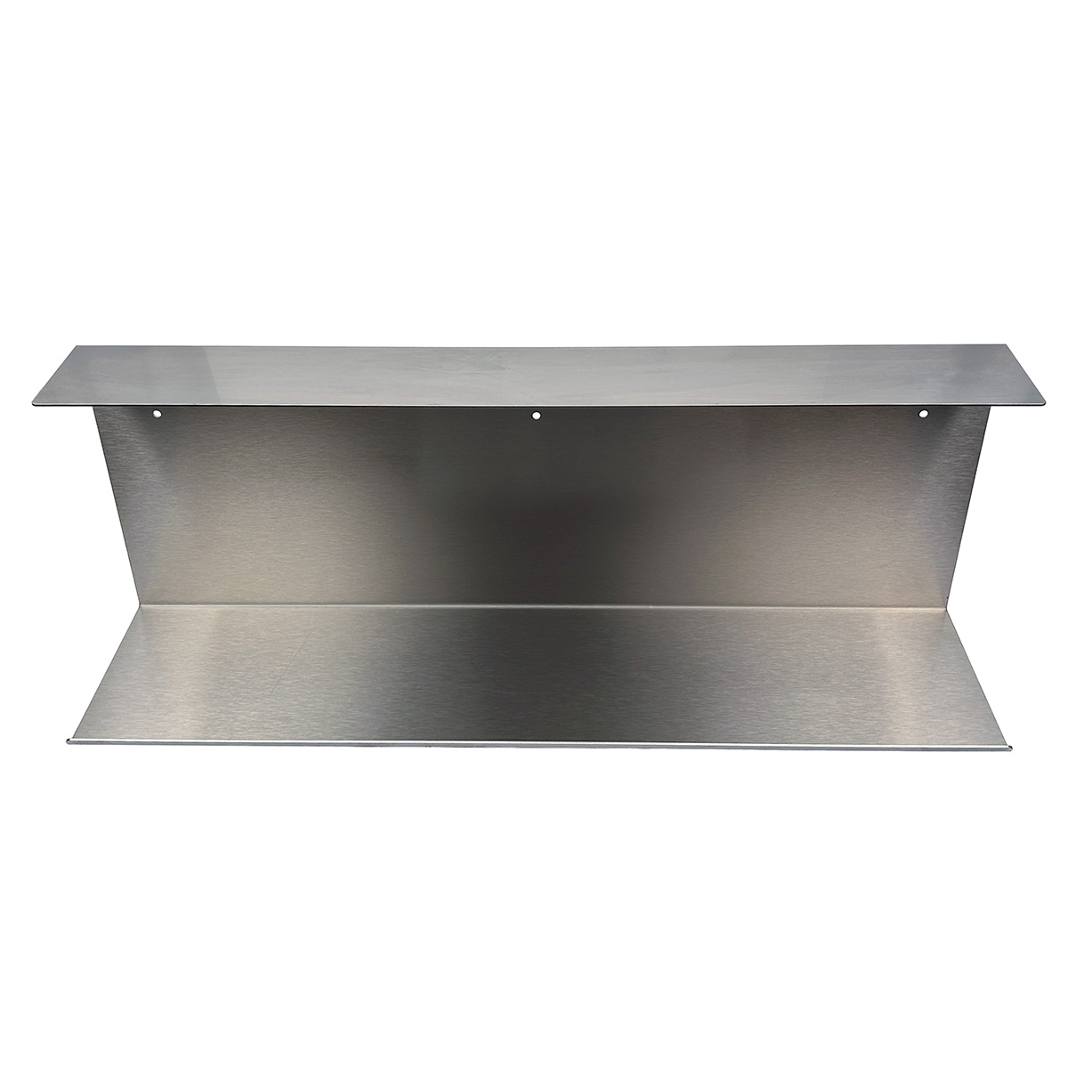 Metallregal Pure aus Edelstahl