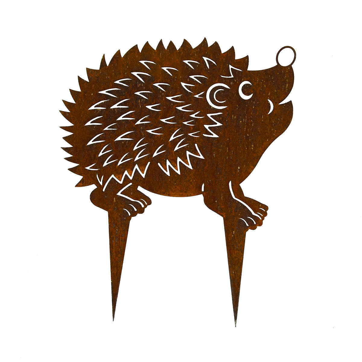 Igel aus Cortenstahl