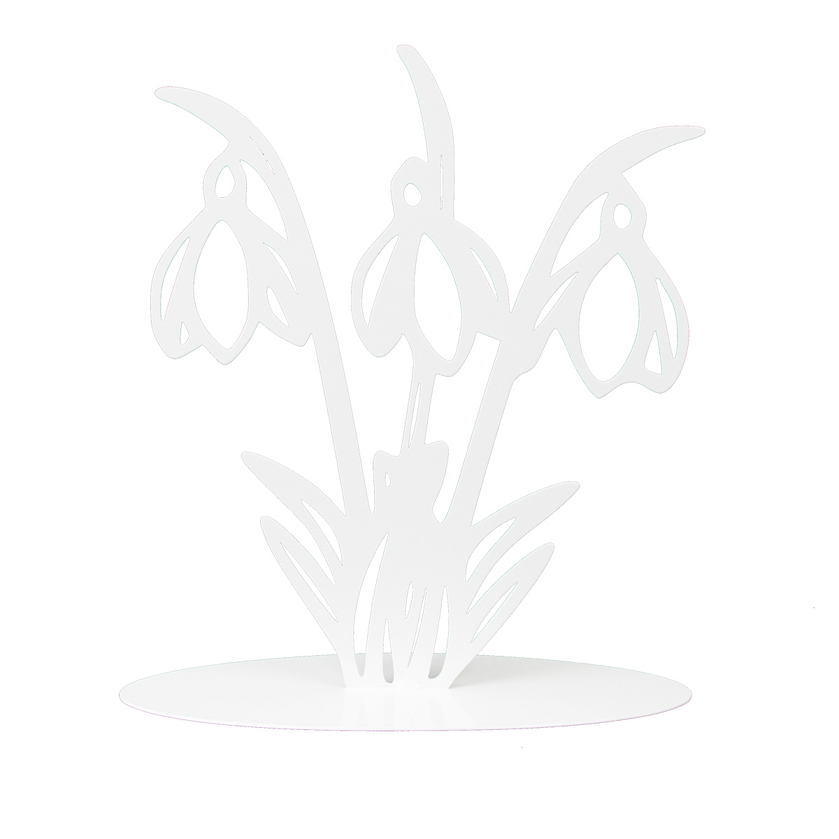 Metallblume groß "Schlüsselblume" in 4 verschiedenen Farbvarianten