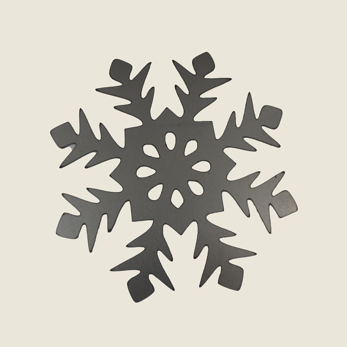 Schneeflocke Metall Variante 2