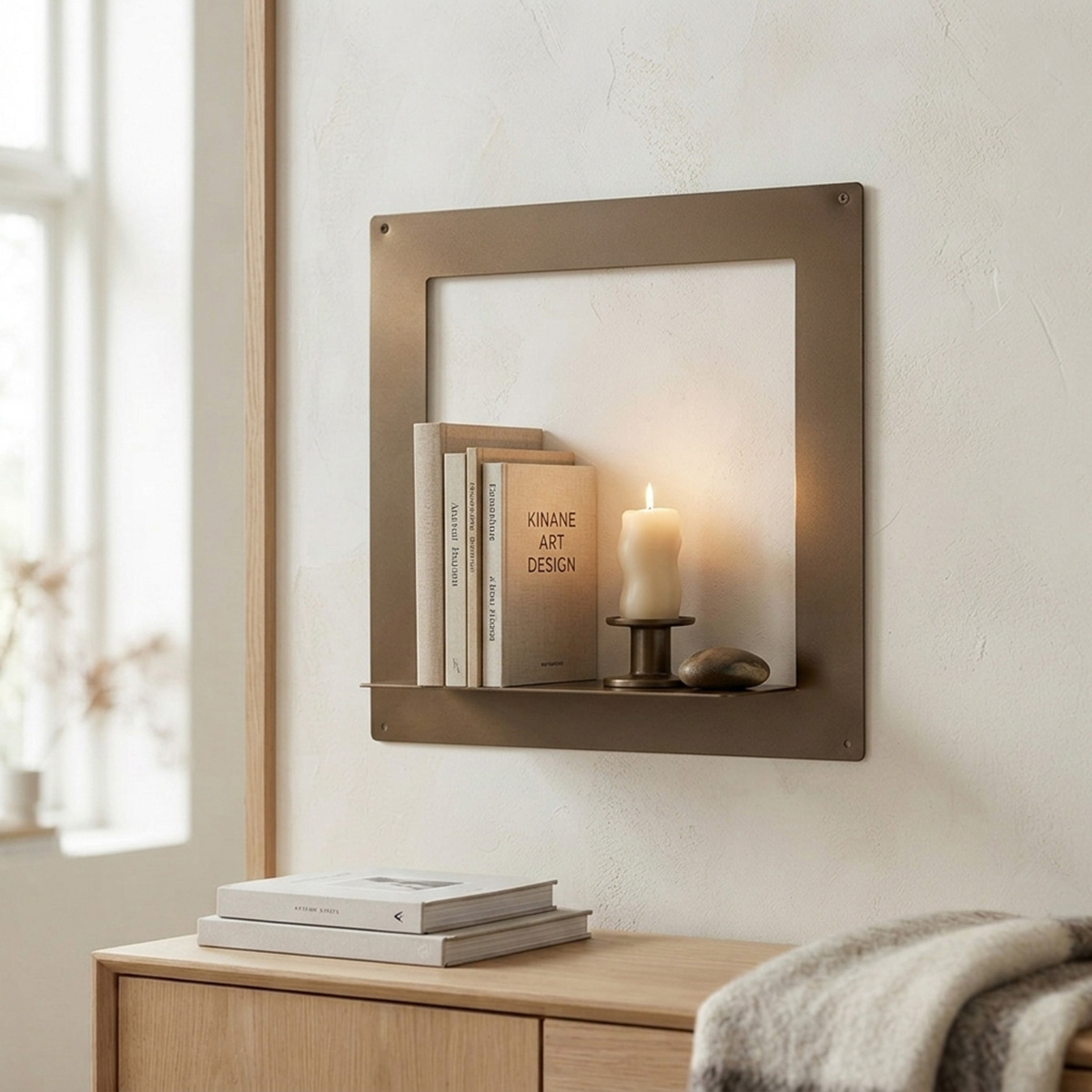 Wandregal Cube Single L