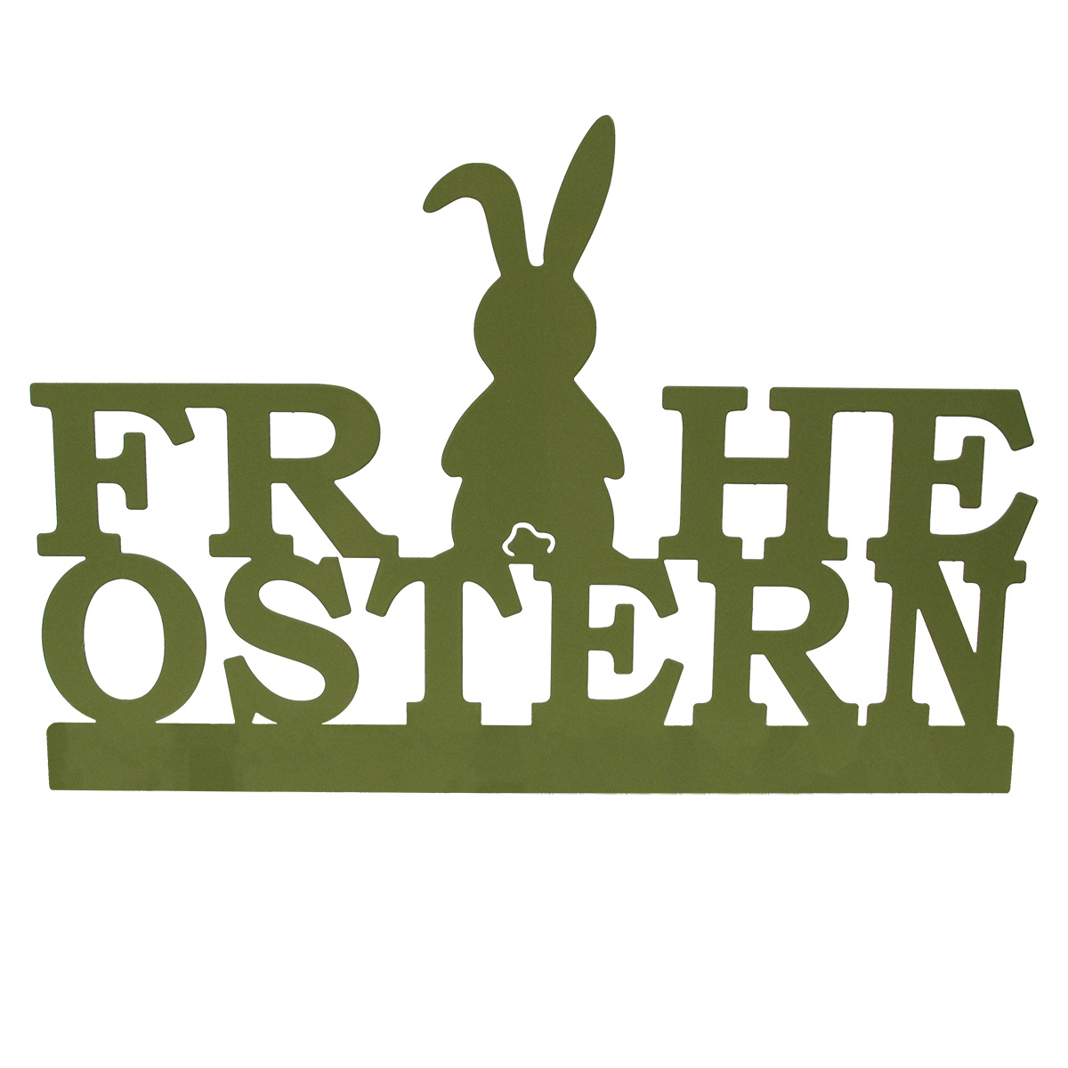 Osterdekoration Aufsteller "Frohe Ostern" in 3 verschiedenen Farben