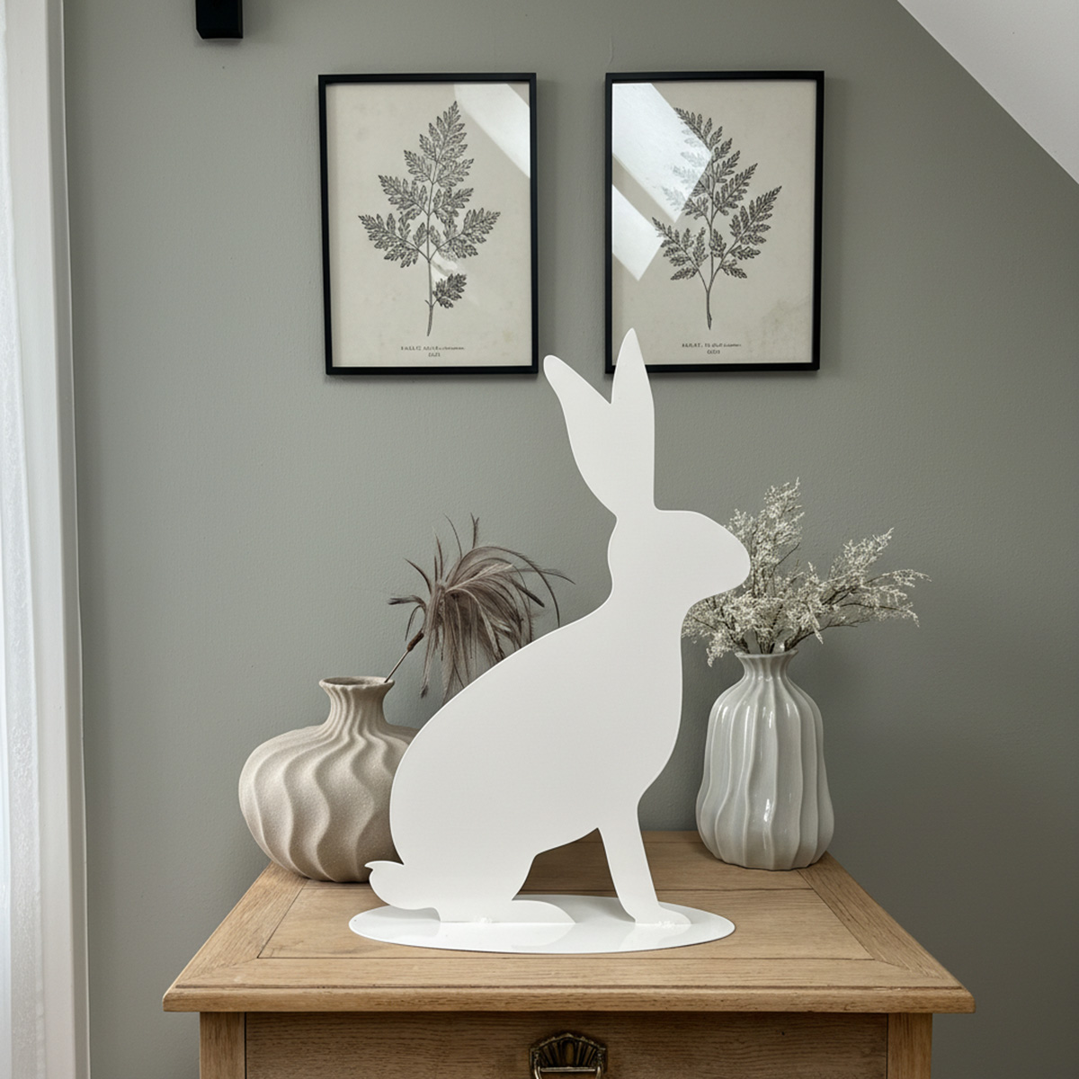 Großer Osterhase in 3 verschiedenen Farbvarianten