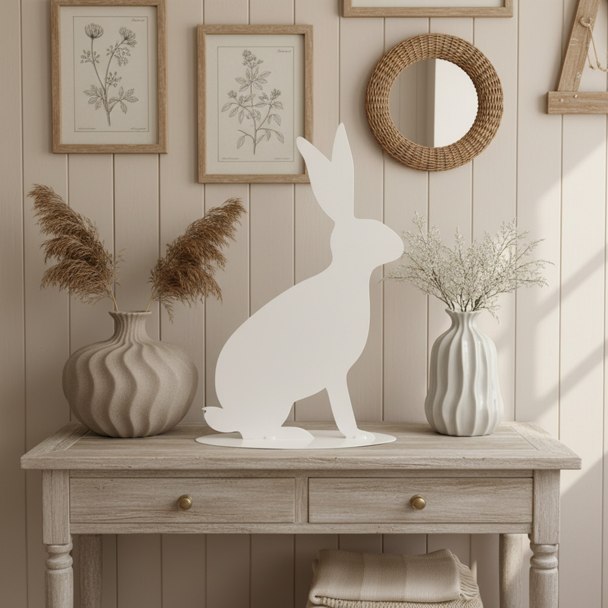 Großer Osterhase in 3 verschiedenen Farbvarianten