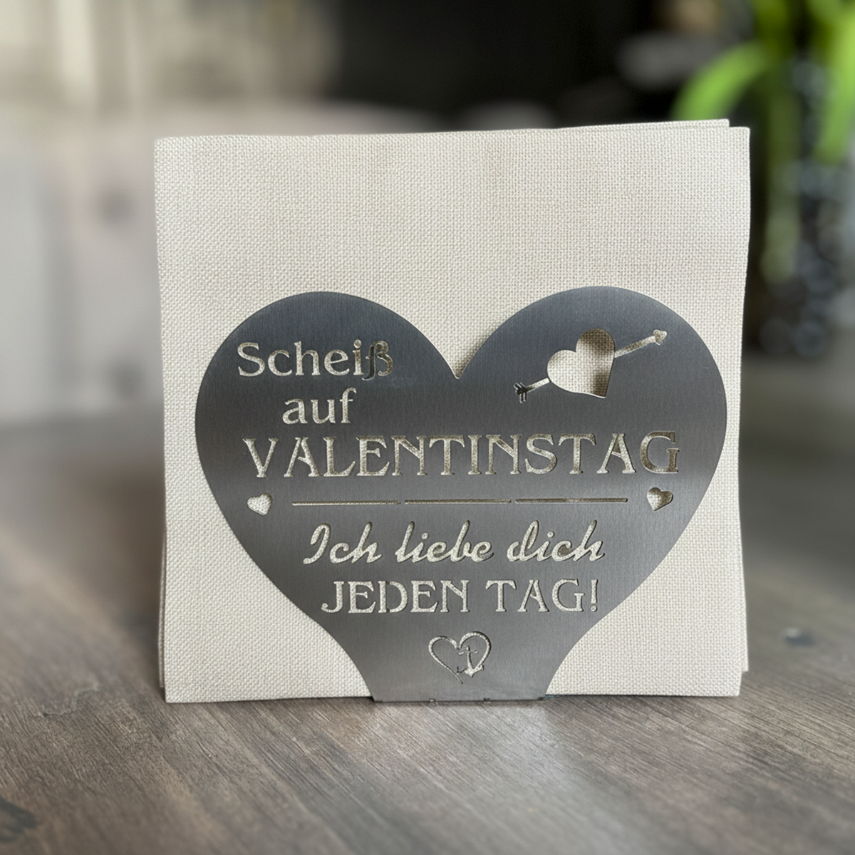 Herz "Scheiß auf Valentinstag..."