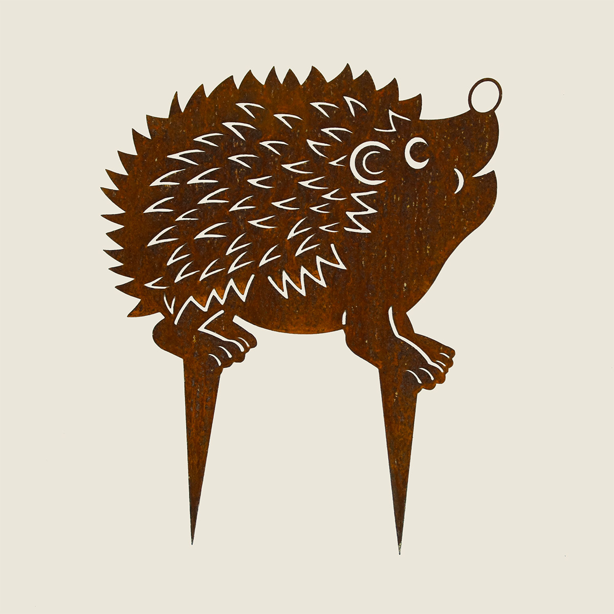 Igel aus Cortenstahl