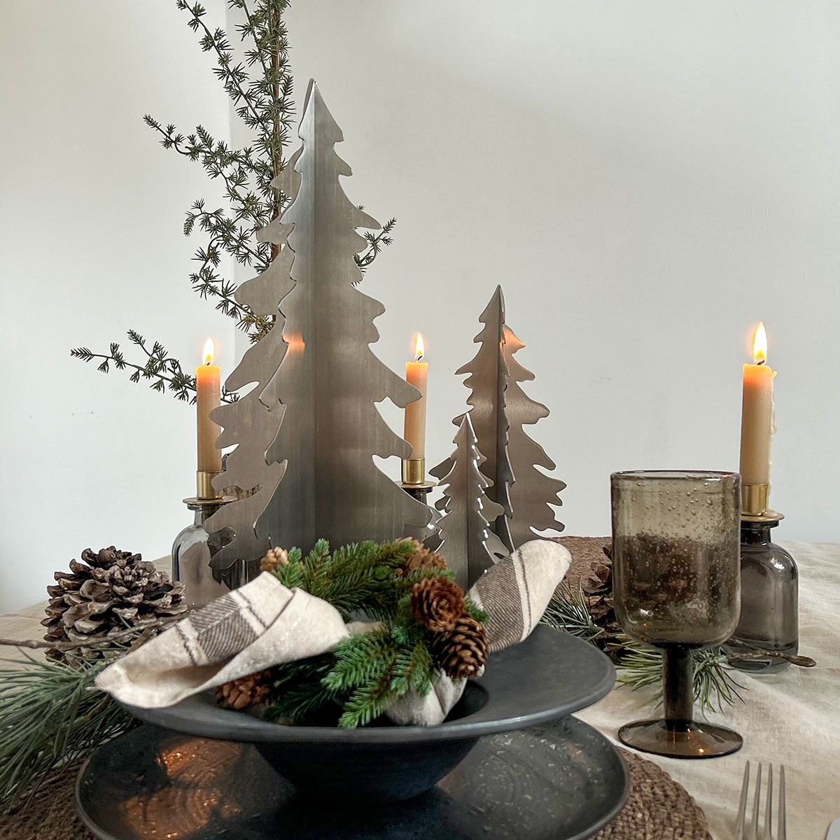 Tannenbaum aus Edelstahl in 3 verschiedenen Größen