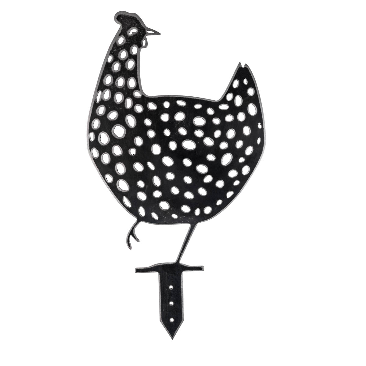 Huhn aus Edelrost Variante 3