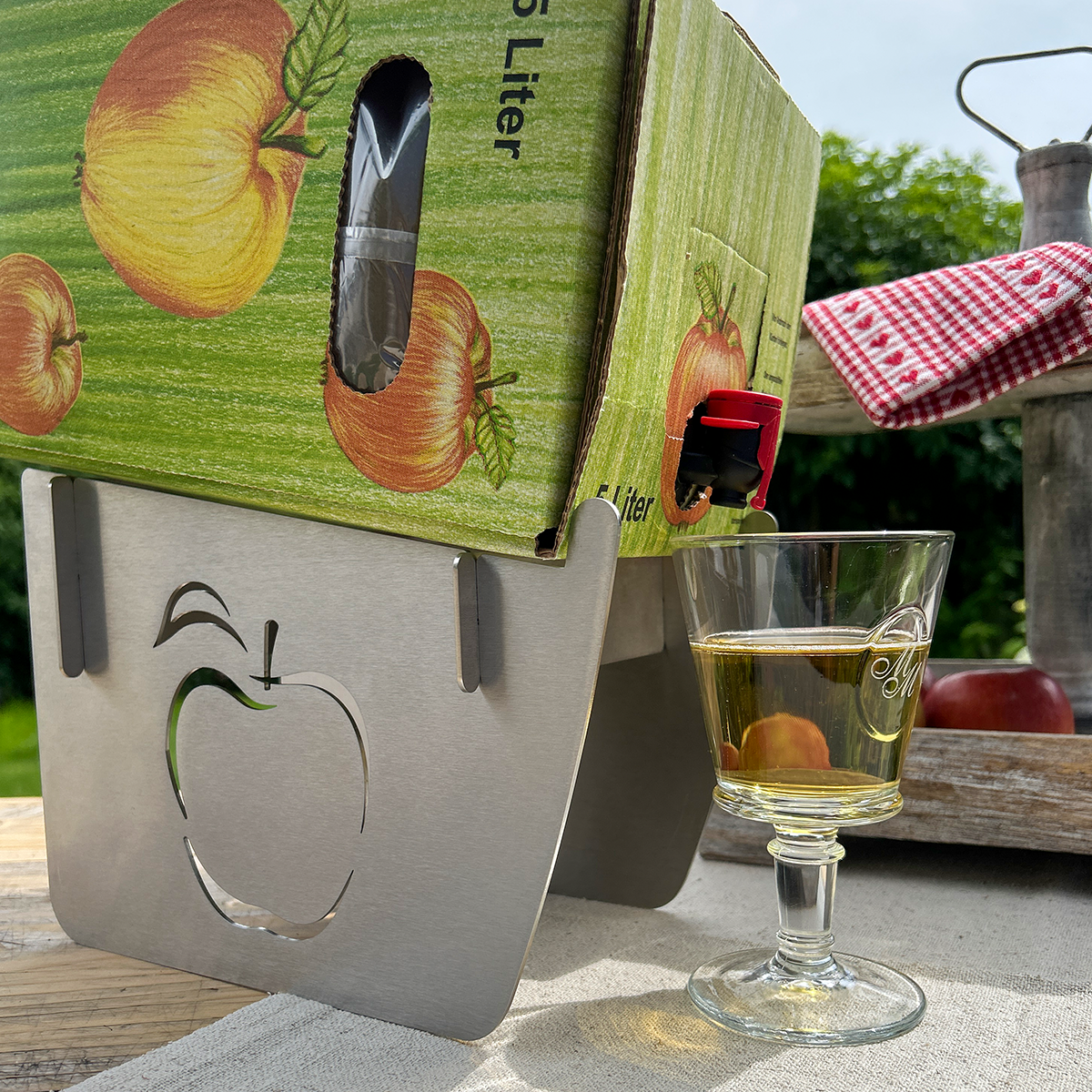 Bag in Box Ständer zum Zusammenstecken klein 5l