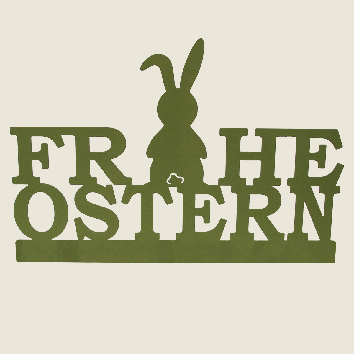 Osterdekoration Aufsteller "Frohe Ostern" in 3 verschiedenen Farben