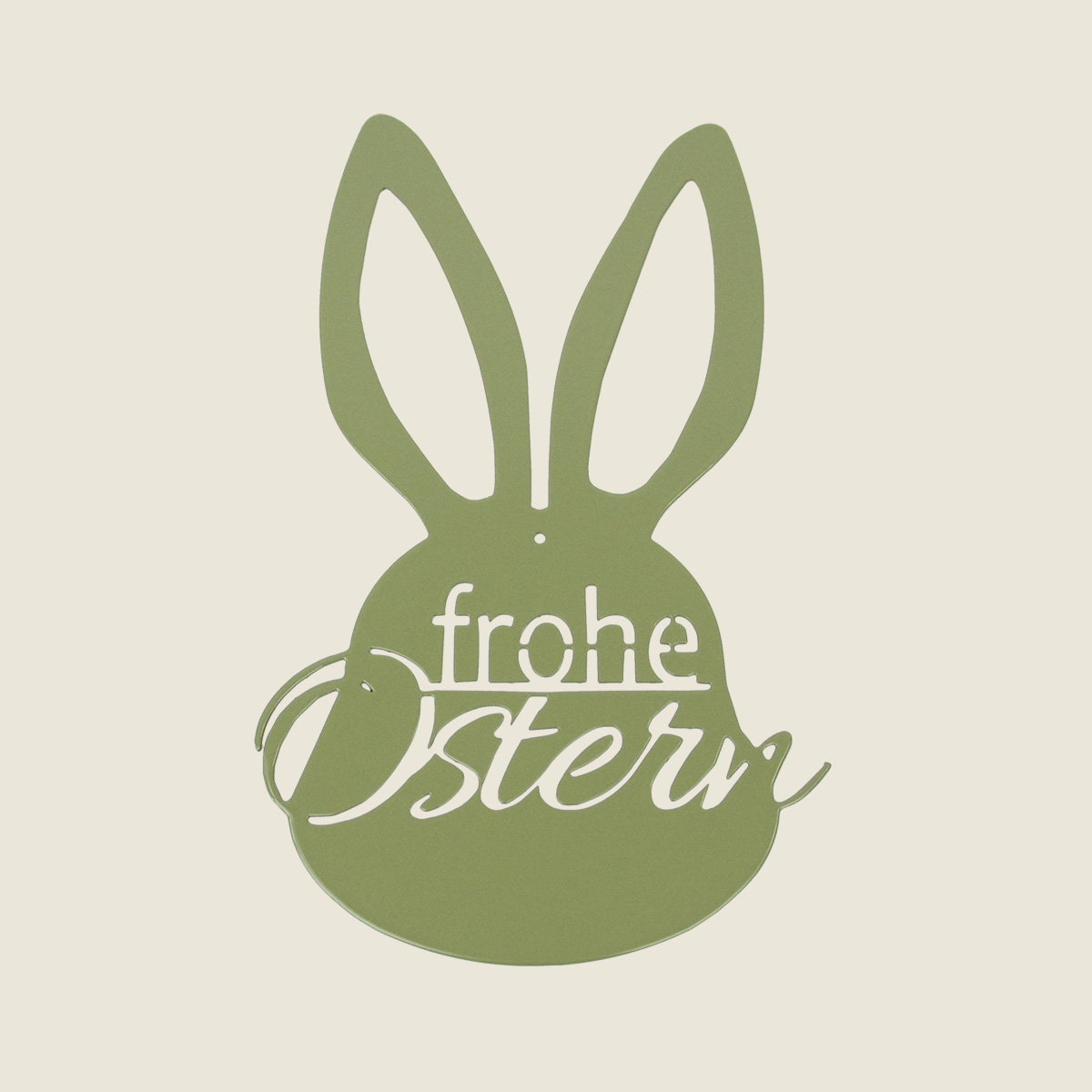 Wanddekoration "Frohe Ostern" in 3 verschiedenen Farben