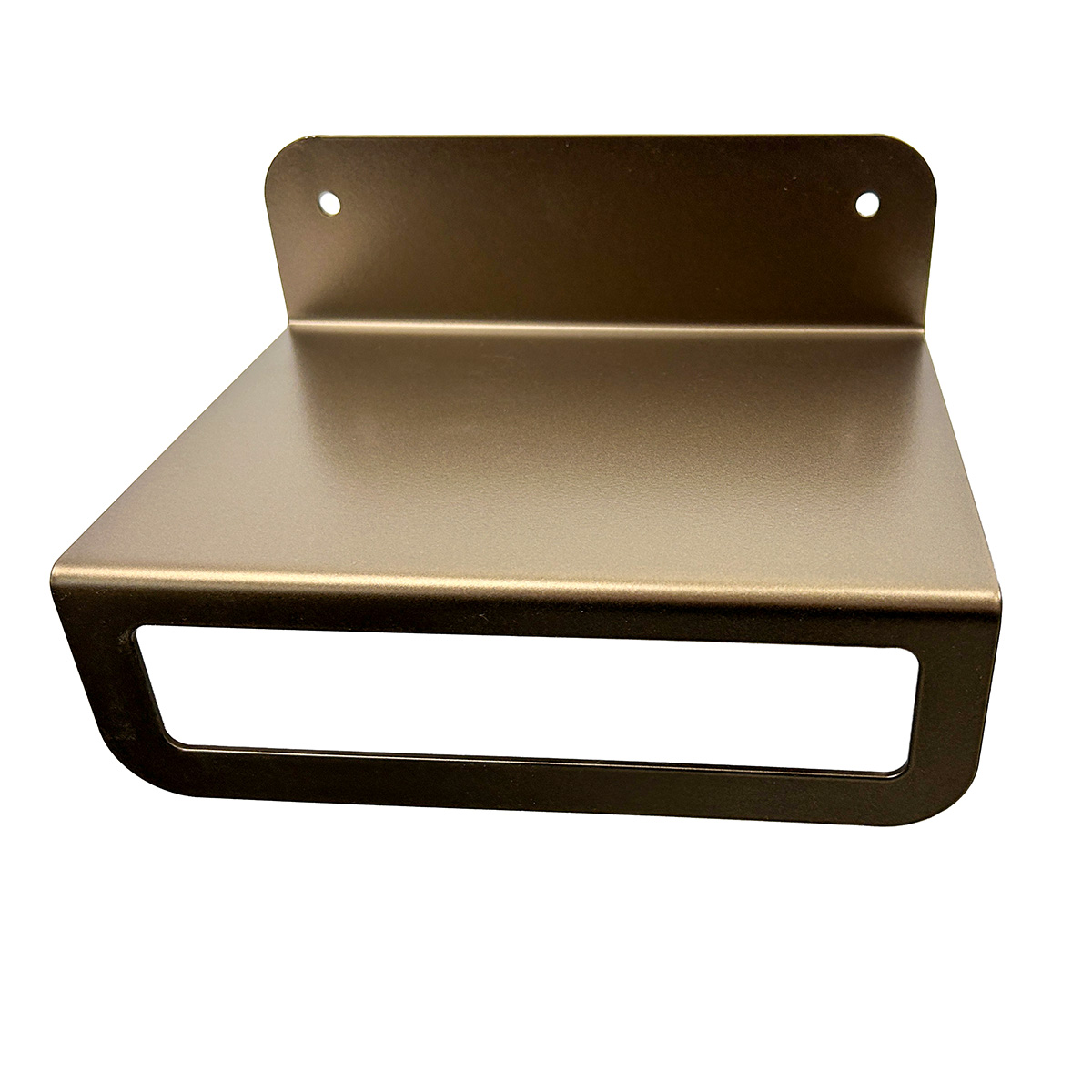 Ablage mit Handtuchhalter Brim S Bronze